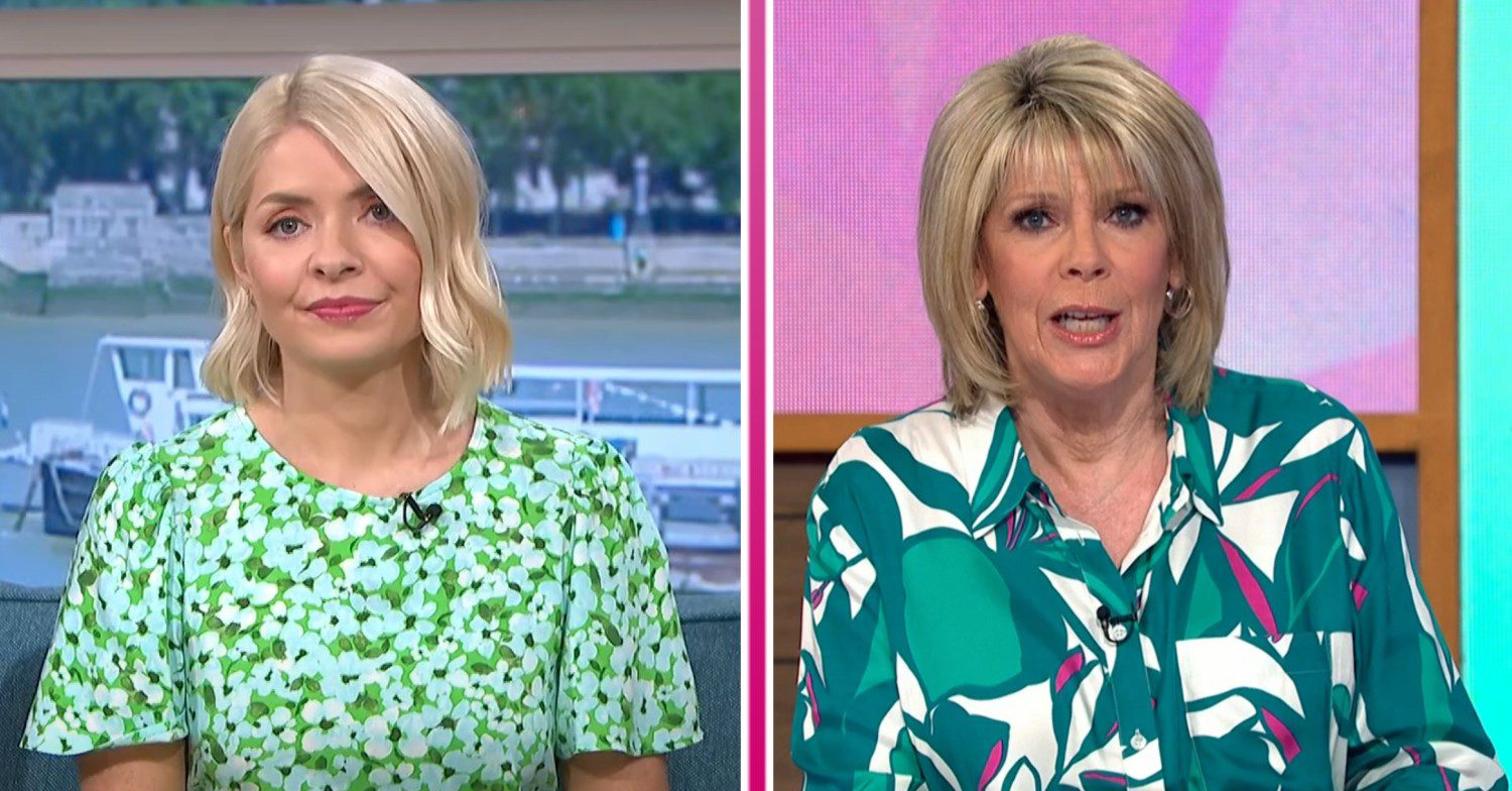 Holly Willoughby on This Morning today