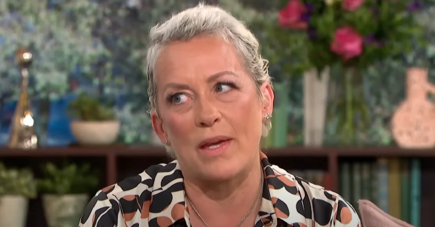 Sarah Beeny speaking on This Morning