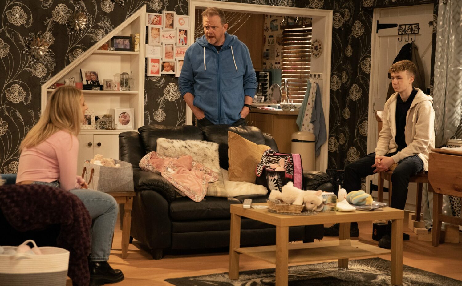 Emmerdale's Dan and Noah are having words with Amelia at home