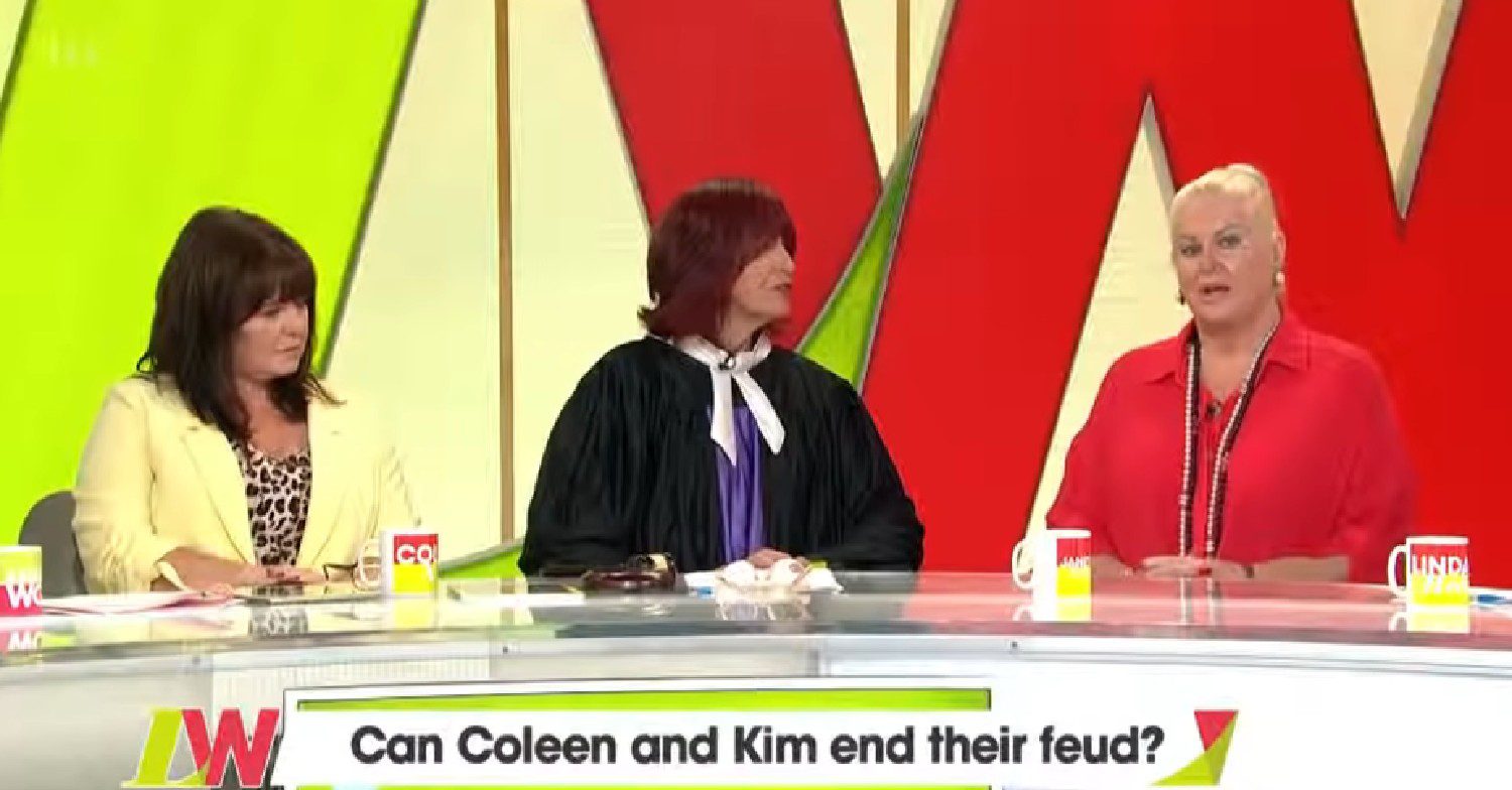 Coleen Nolan, Janet Street Porter and Kim Woodburn on Loose Women on ITV