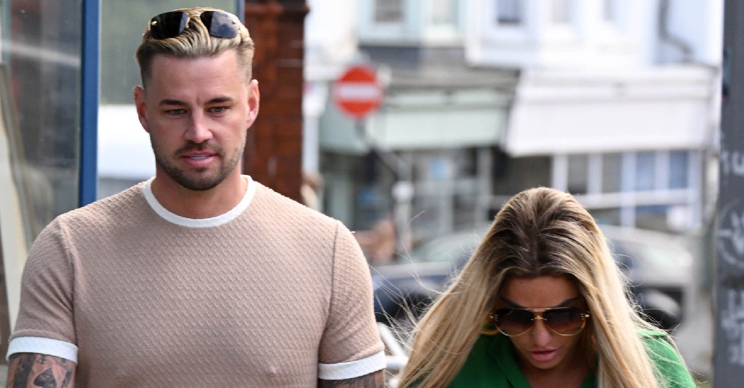 Carl Woods and Katie Price