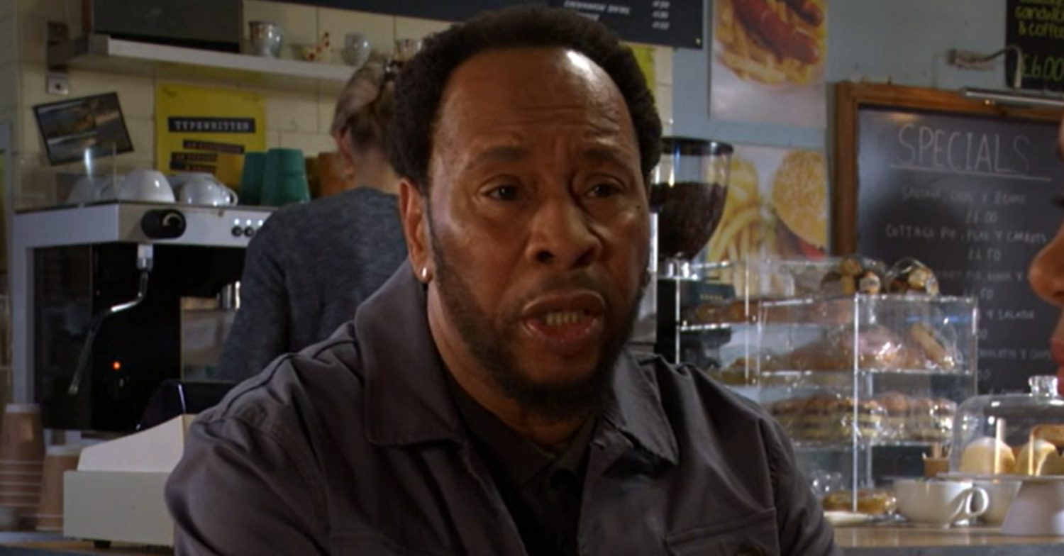 EastEnders' Mitch is looking concerned