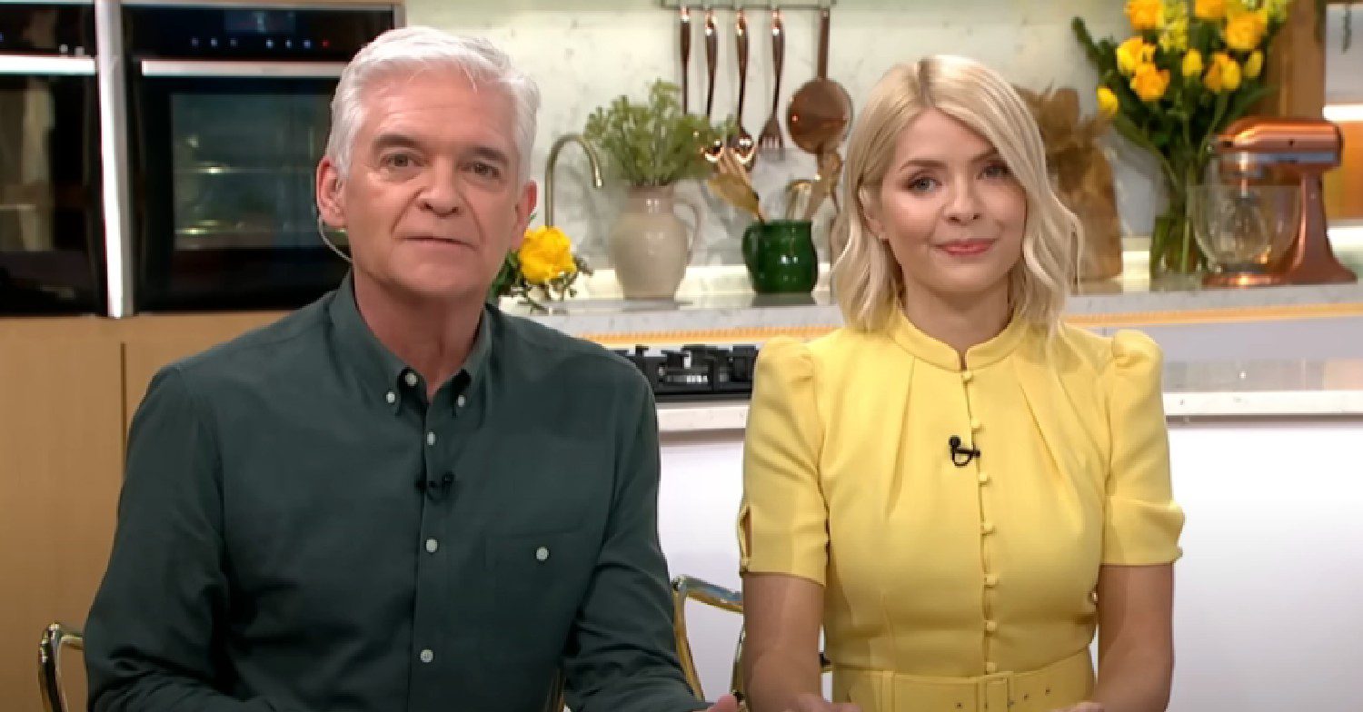 Phillip Schofield and Holly Willoughby on This Morning