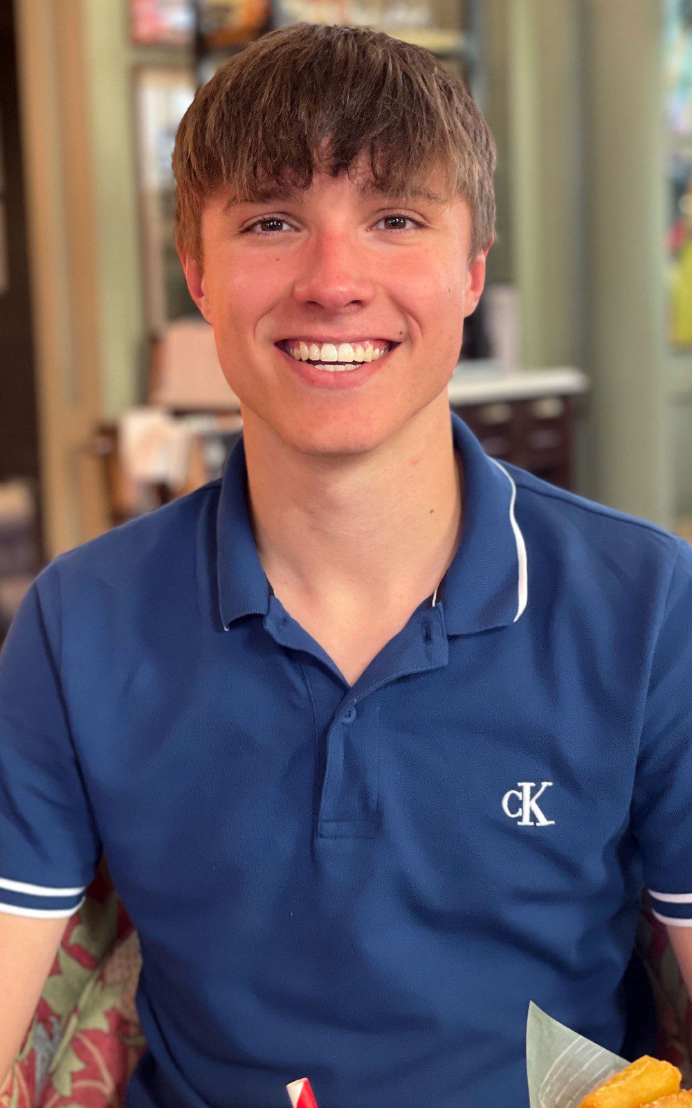 Nottingham attack victim Barnaby Webber smiling in photo