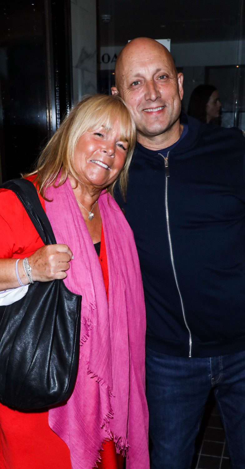 Linda Robson and husband