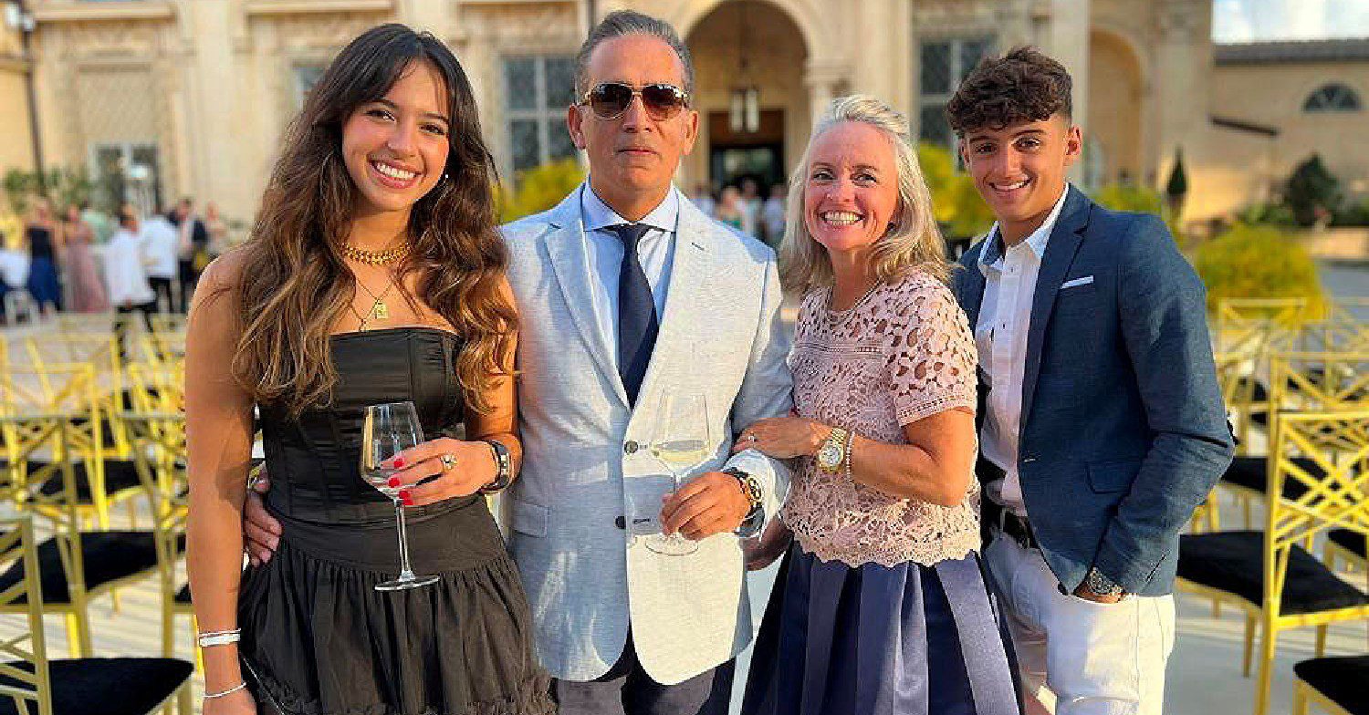 Nottingham attack victim Grace O'Malley-Kumar and her family smiling