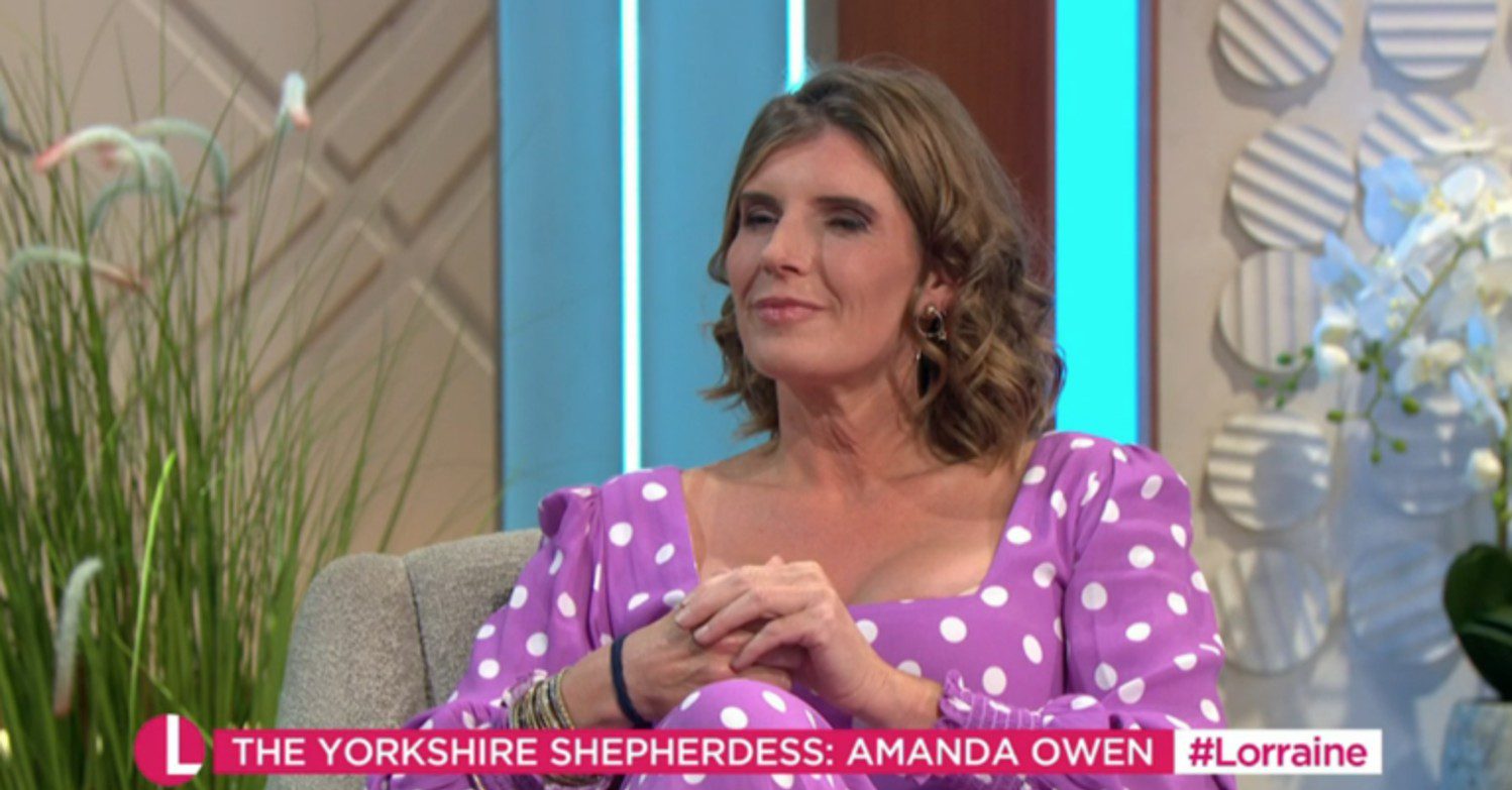 Amanda Owen speaks on Lorraine