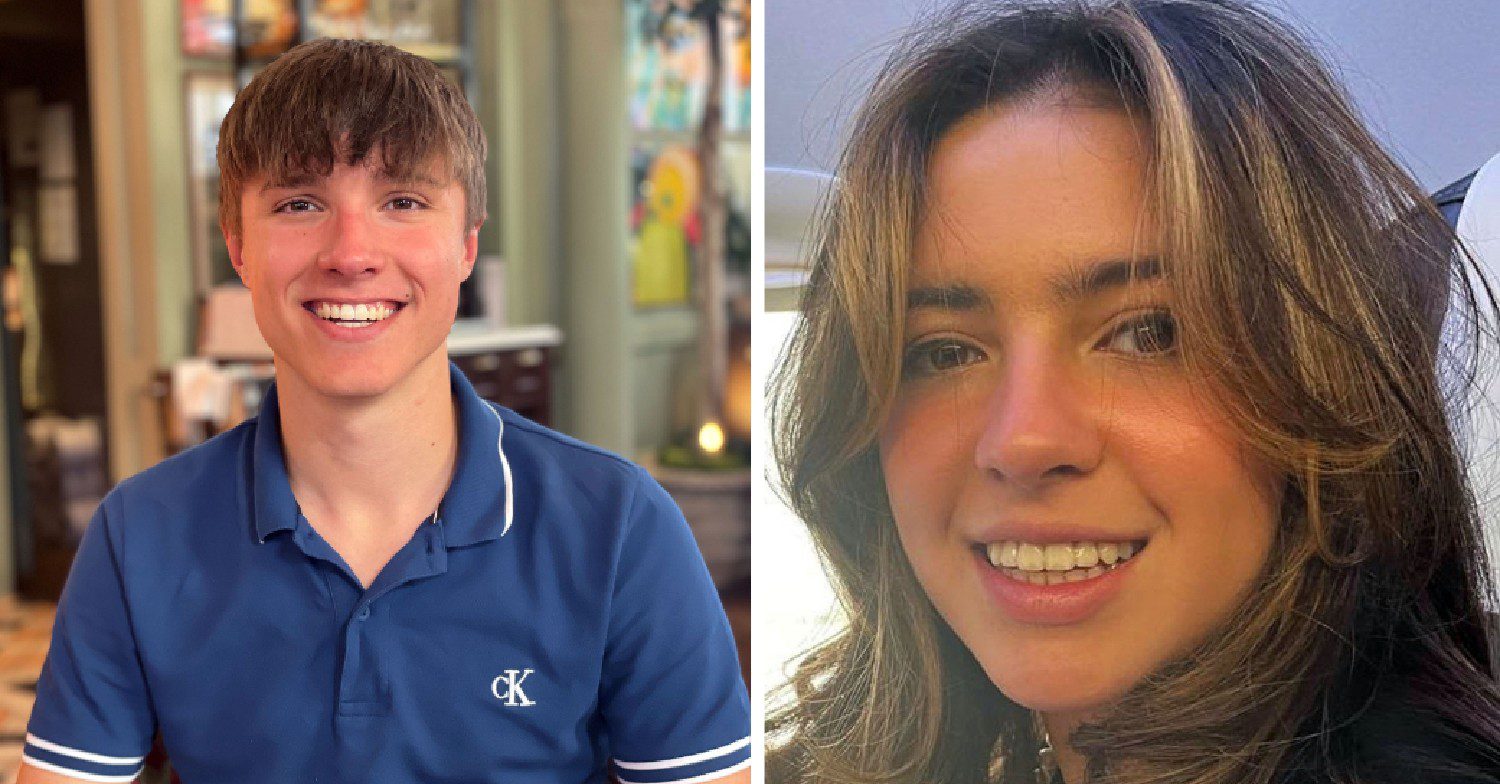 Nottingham attack victims Barnaby Webber and Grace O'Mullay Kumar smiling in photos