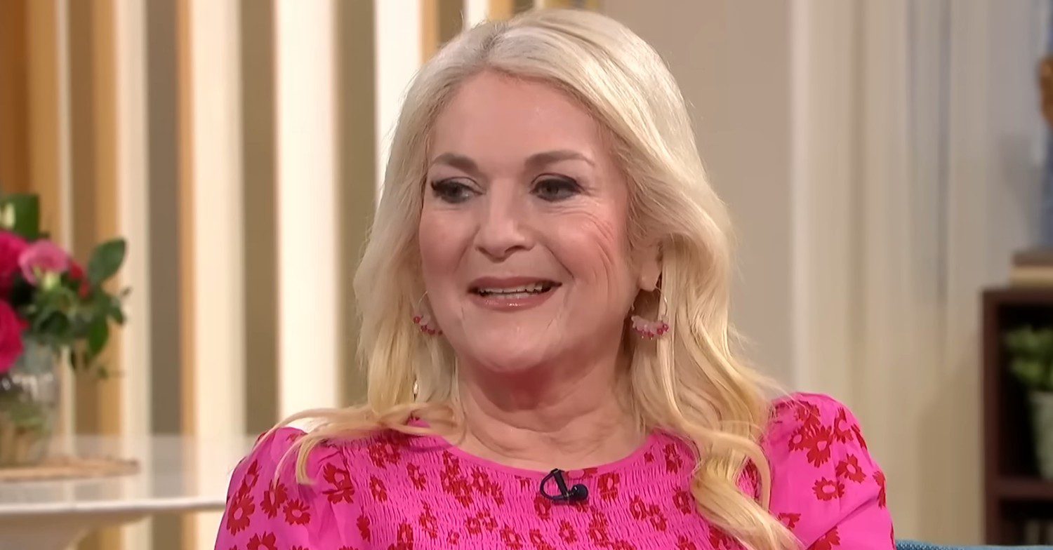 Vanessa Feltz smiles on This Morning
