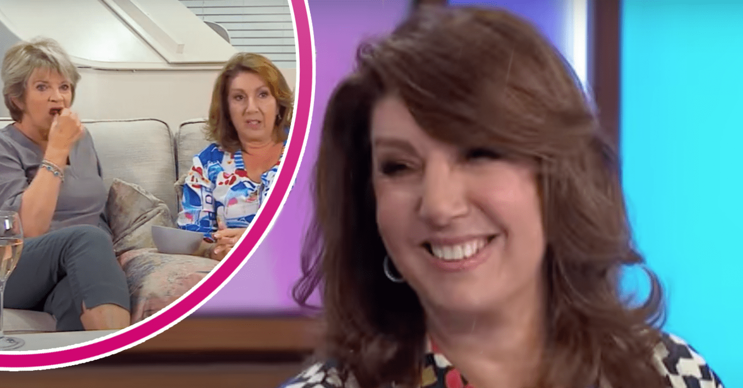 Jane McDonald and Sue on Celebrity Gogglebox