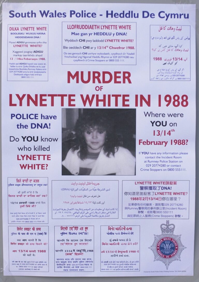 Murder of Lynette White: Five men were wrongfully convicted