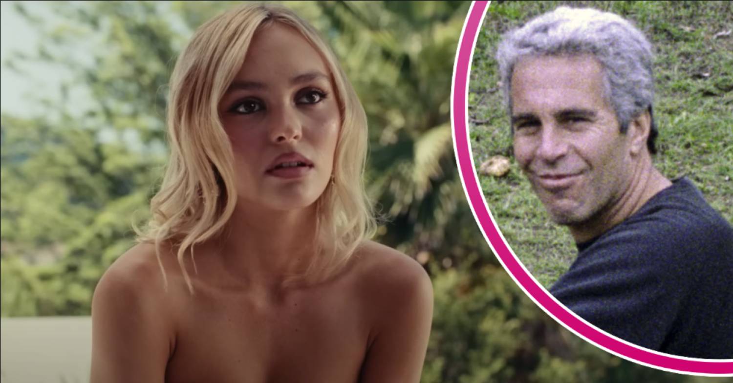 Lily-Rose Depp plays her role in The Idol episode 3, Jeffrey Epstein smirks