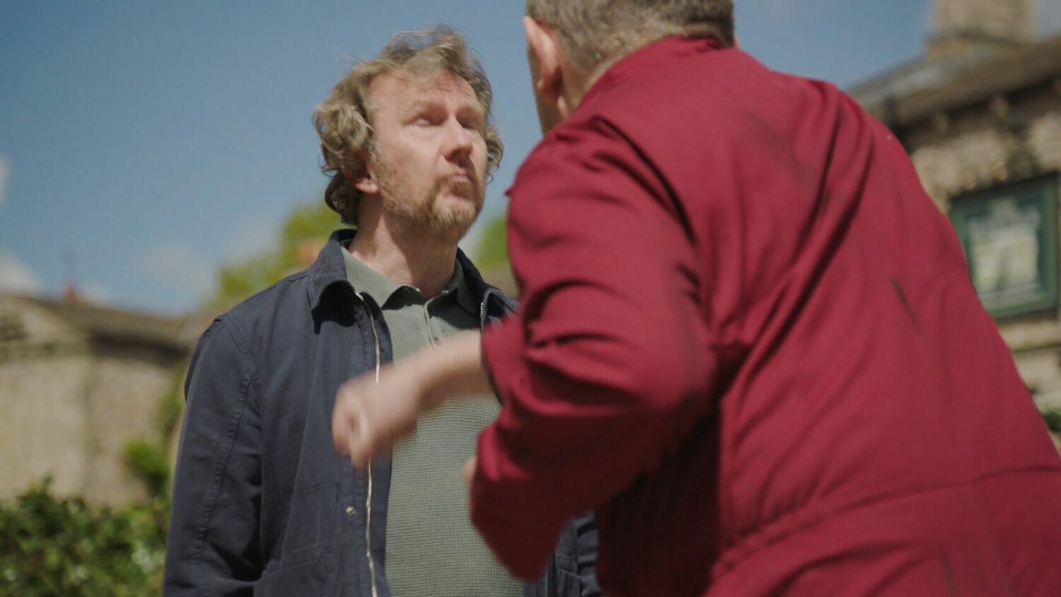 Dan Spencer lashes out and punches Stalker Lloyd