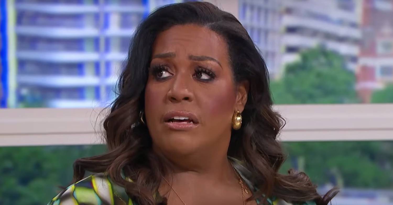 Alison Hammond looks concerned