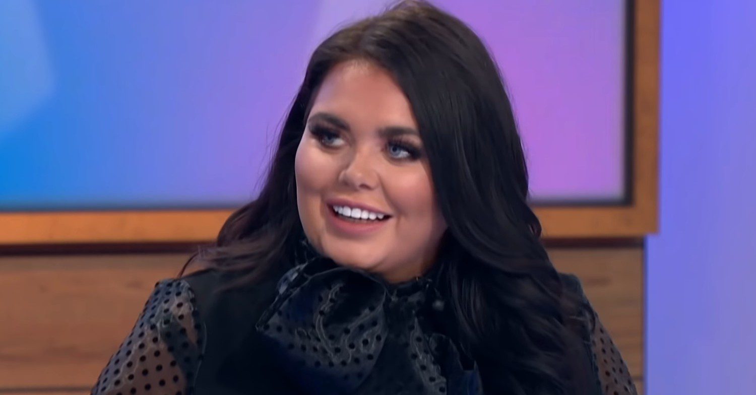 Scarlett Moffatt smiles on This Morning