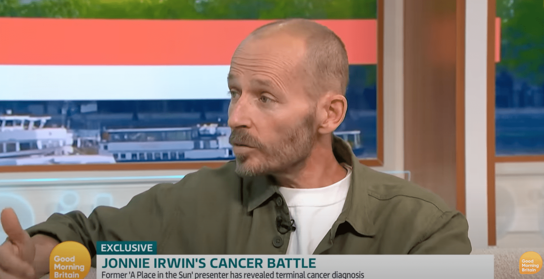 Jonnie Irwin on Good Morning Britain