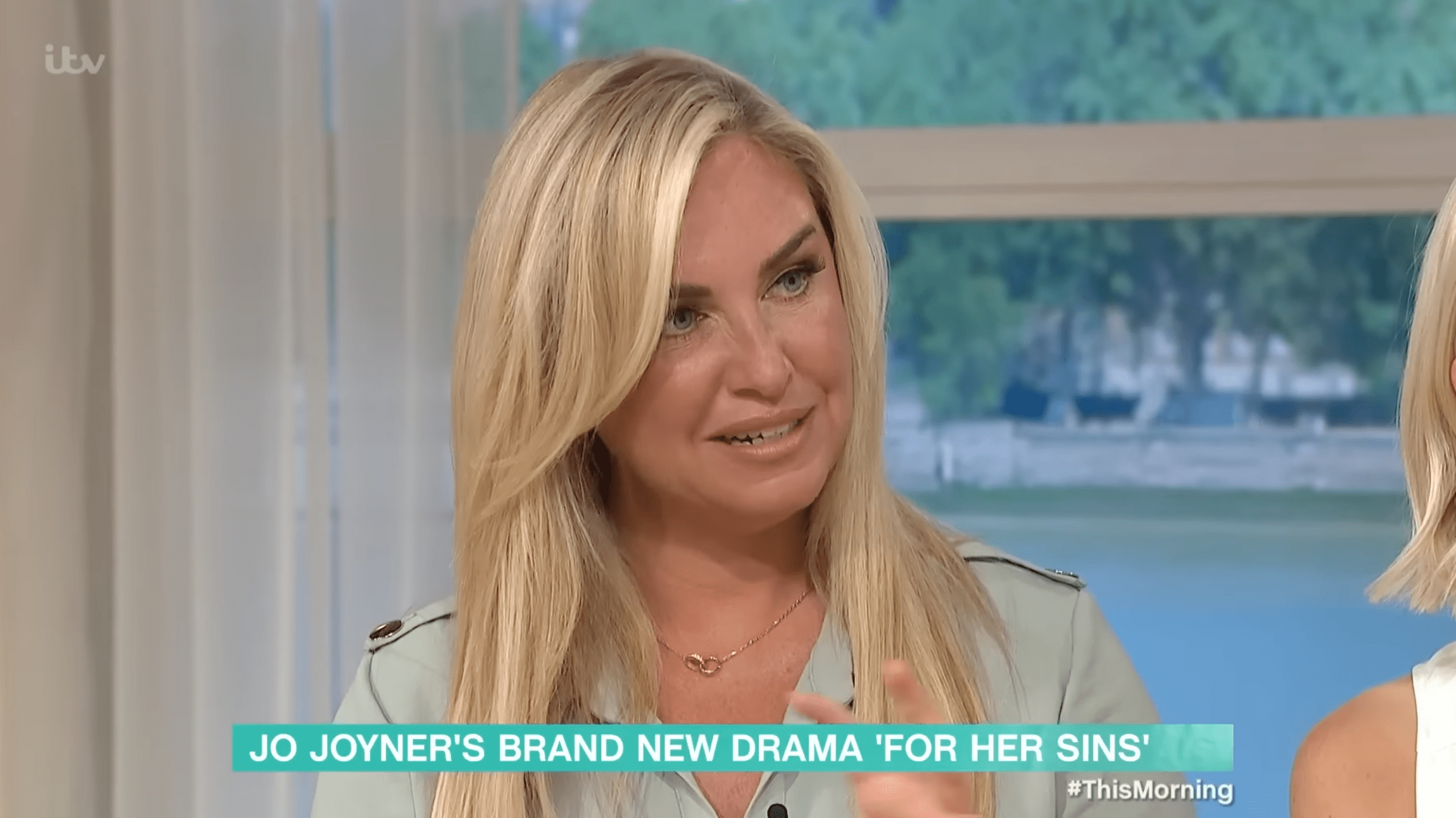 Josie Gibson presenting This Morning