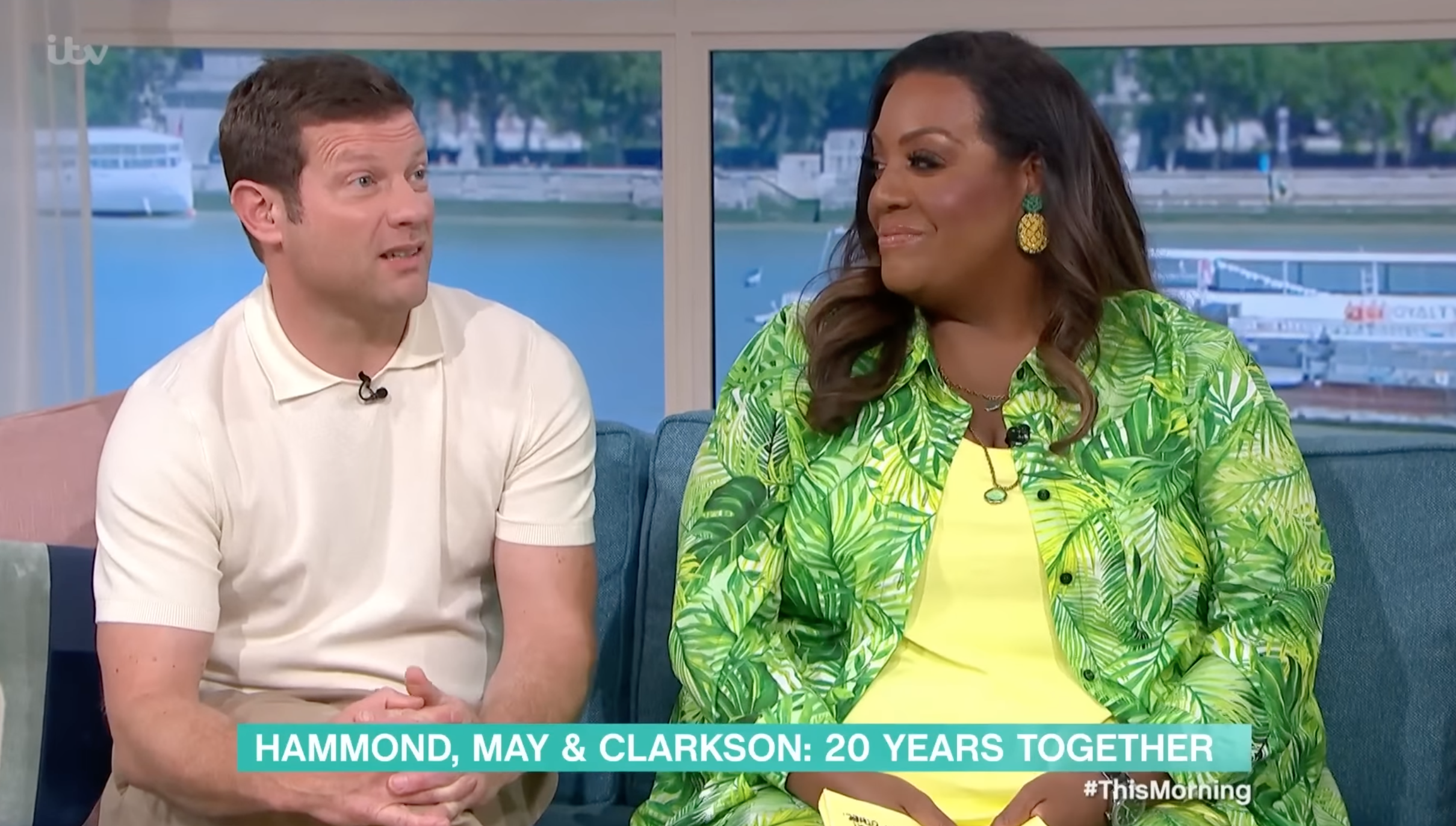Dermot O'Leary and Alison Hammond presenting This Morning