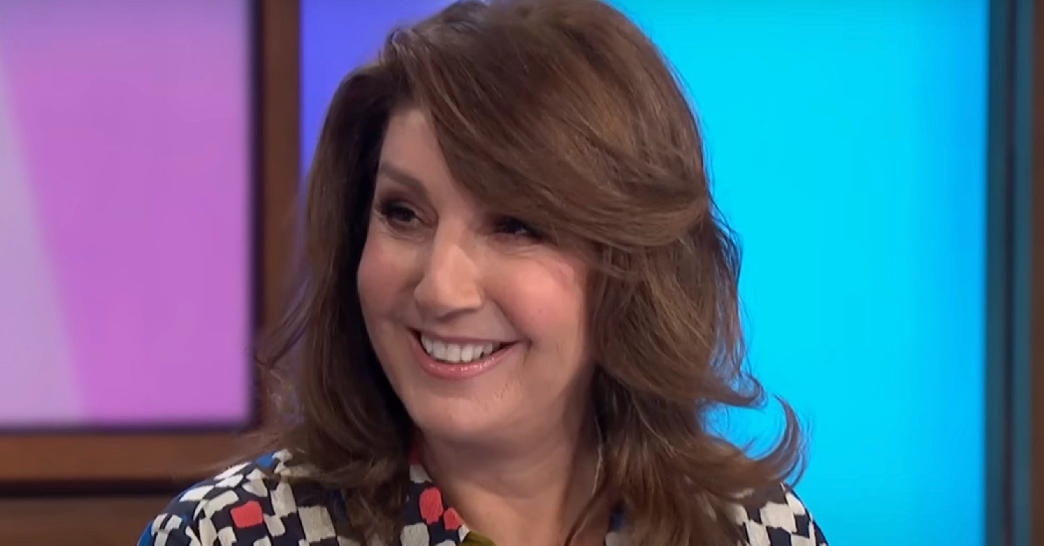 Jane McDonald smiling on Loose Women