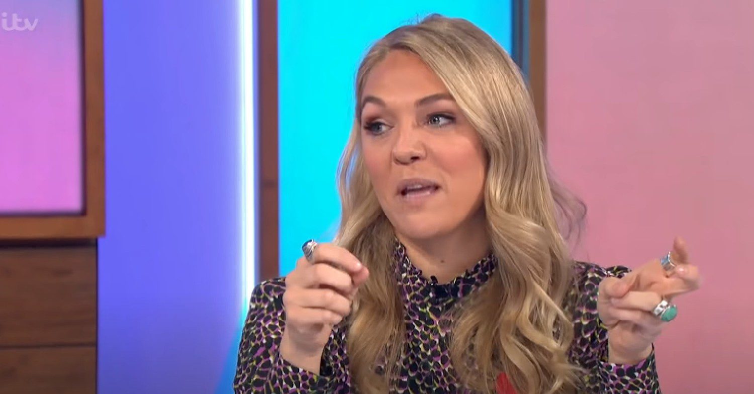 Sophie Morgan speaking on Loose Women