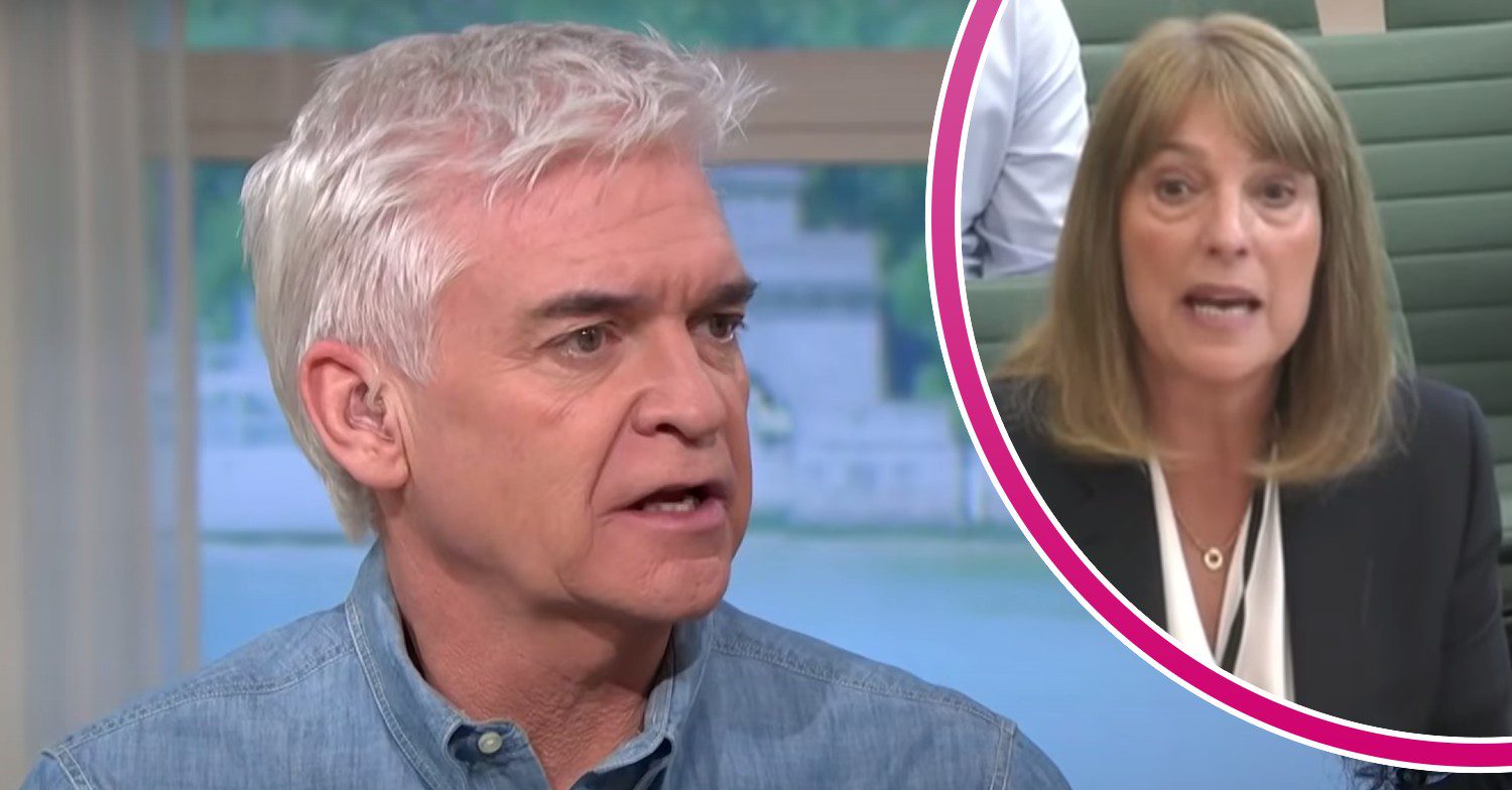 Phillip Schofield appears concerned