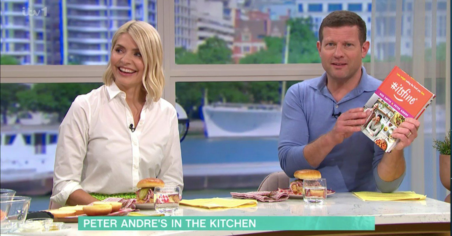 Holly and Dermot on This Morning today