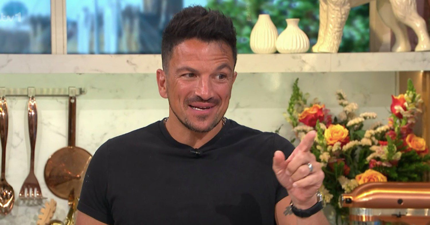 Peter Andre explains on This Morning today