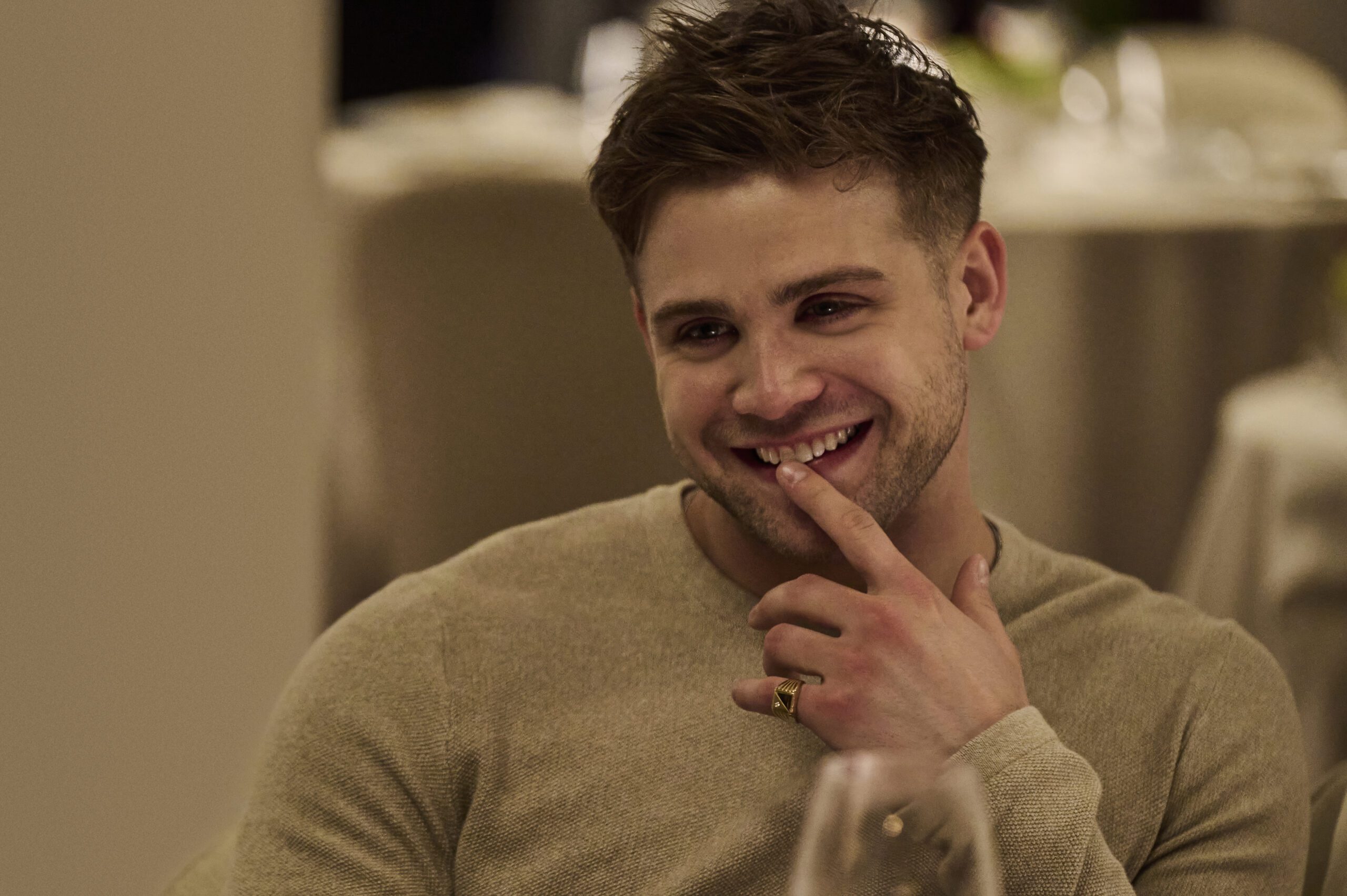 Leo Woodall as Jack in The White Lotus 