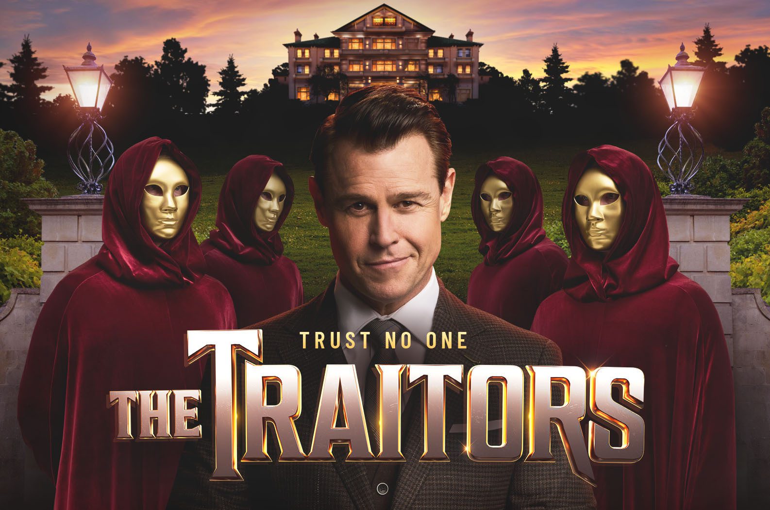 The Traitors Australia poster