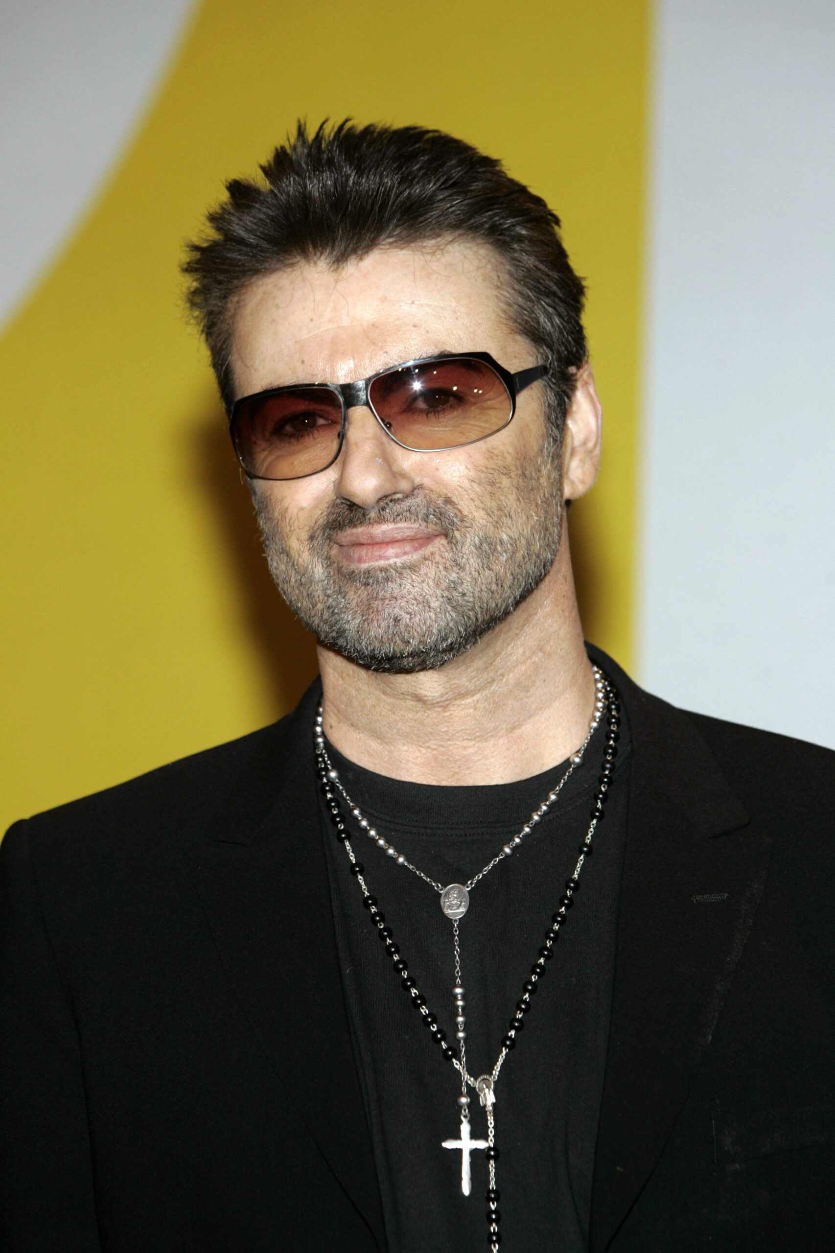 George Michael smiles at event in 2005