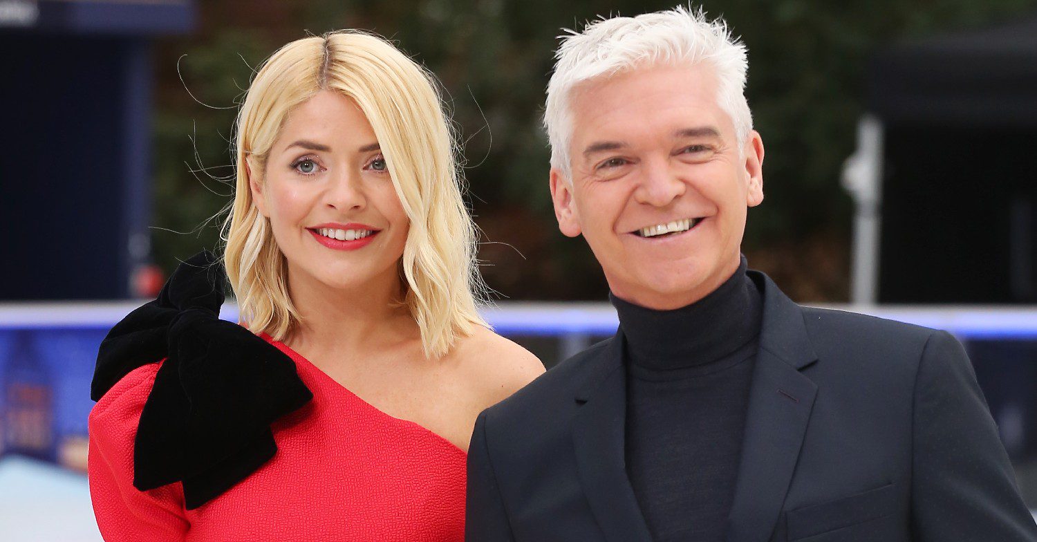 Holly Willoughby and Phillip Schofield on Dancing On Ice