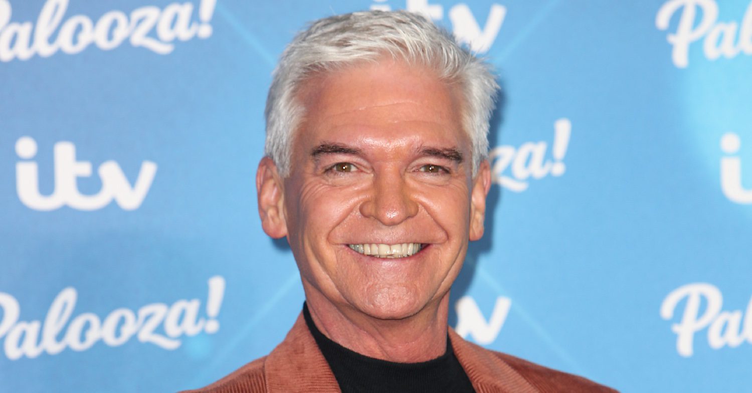 Phillip Schofield on the red carpet