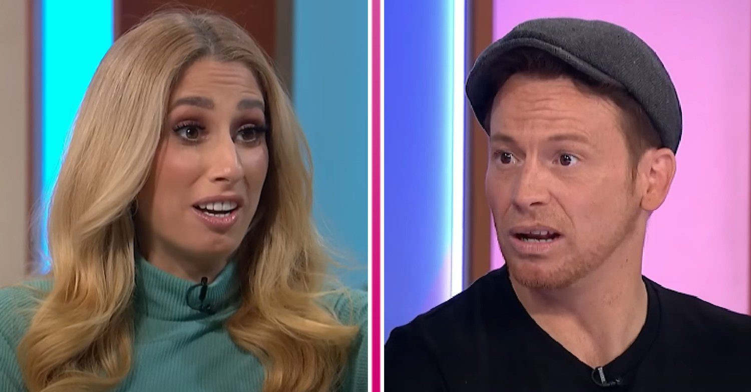 Stacey Solomon on Lorraine and Joe Swash on Loose Women