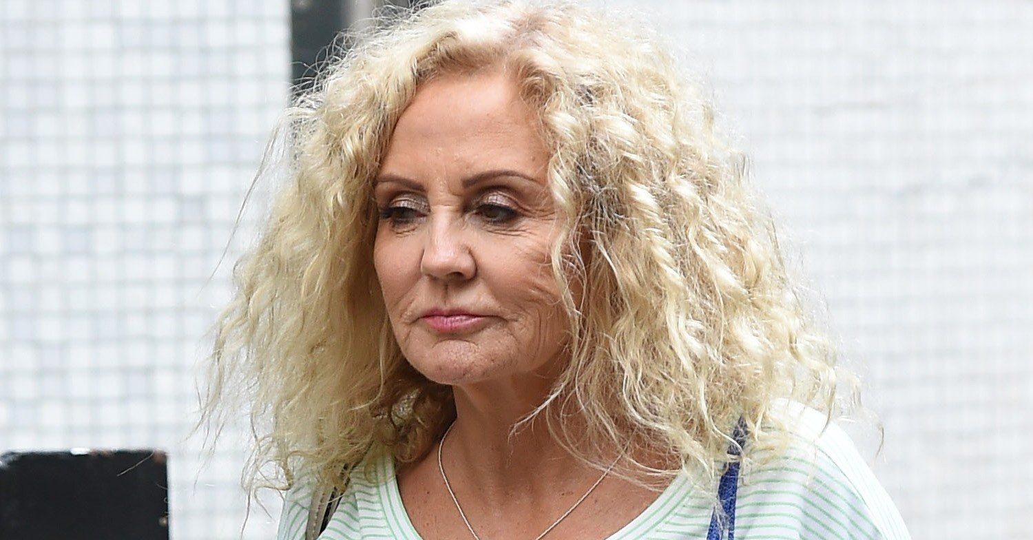 Amy Price outside ITV Studios