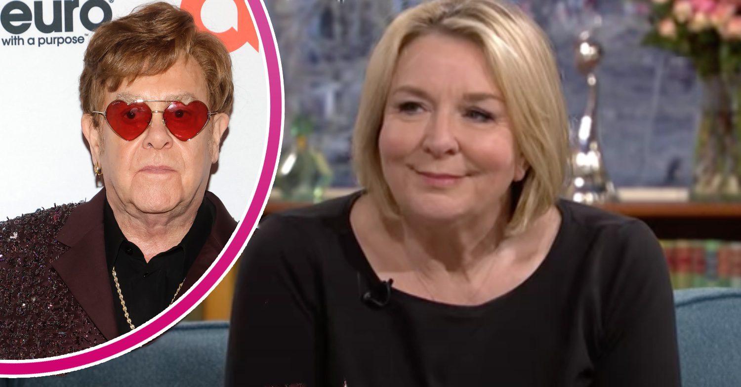 Fern Britton and Elton John