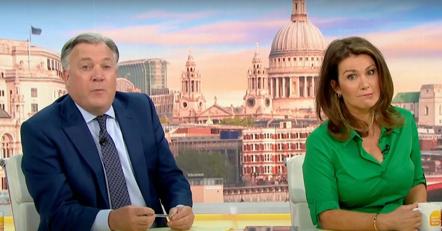 Ed Balls and Susanna Reid on Good Morning Britain
