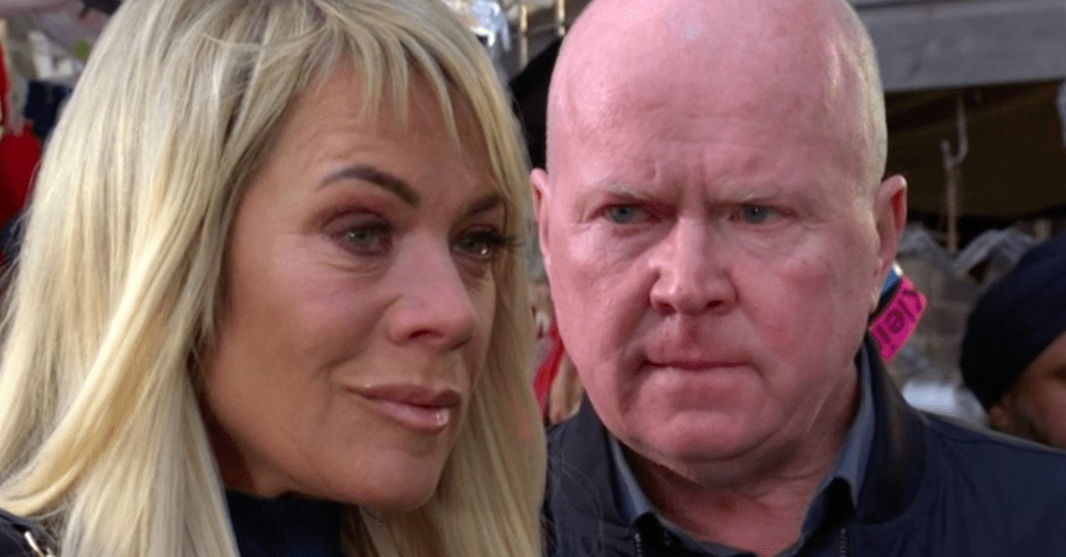 EastEnders Sharon Watts and Phil Mitchell