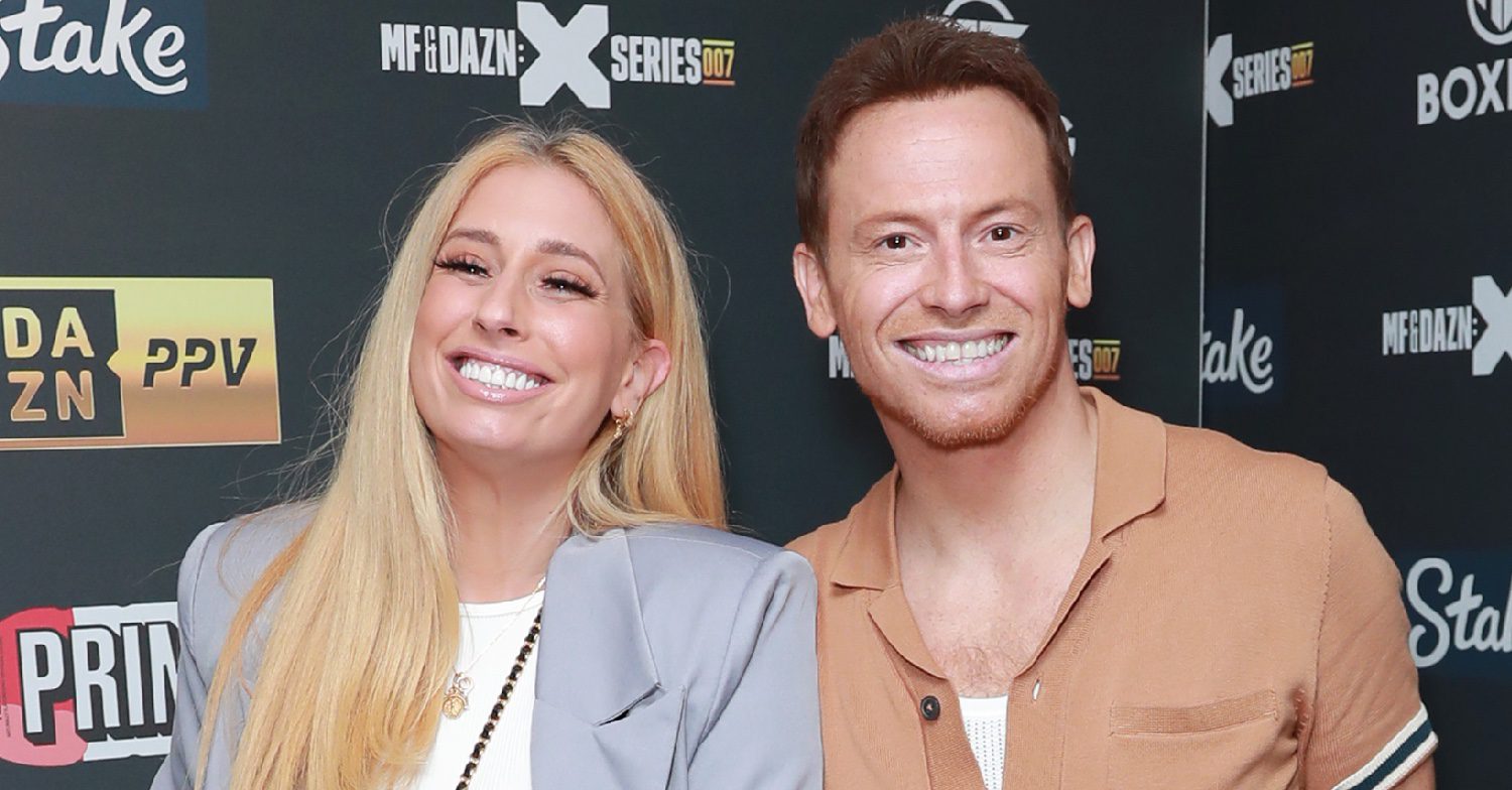 Stacey Solomon and Joe Swash