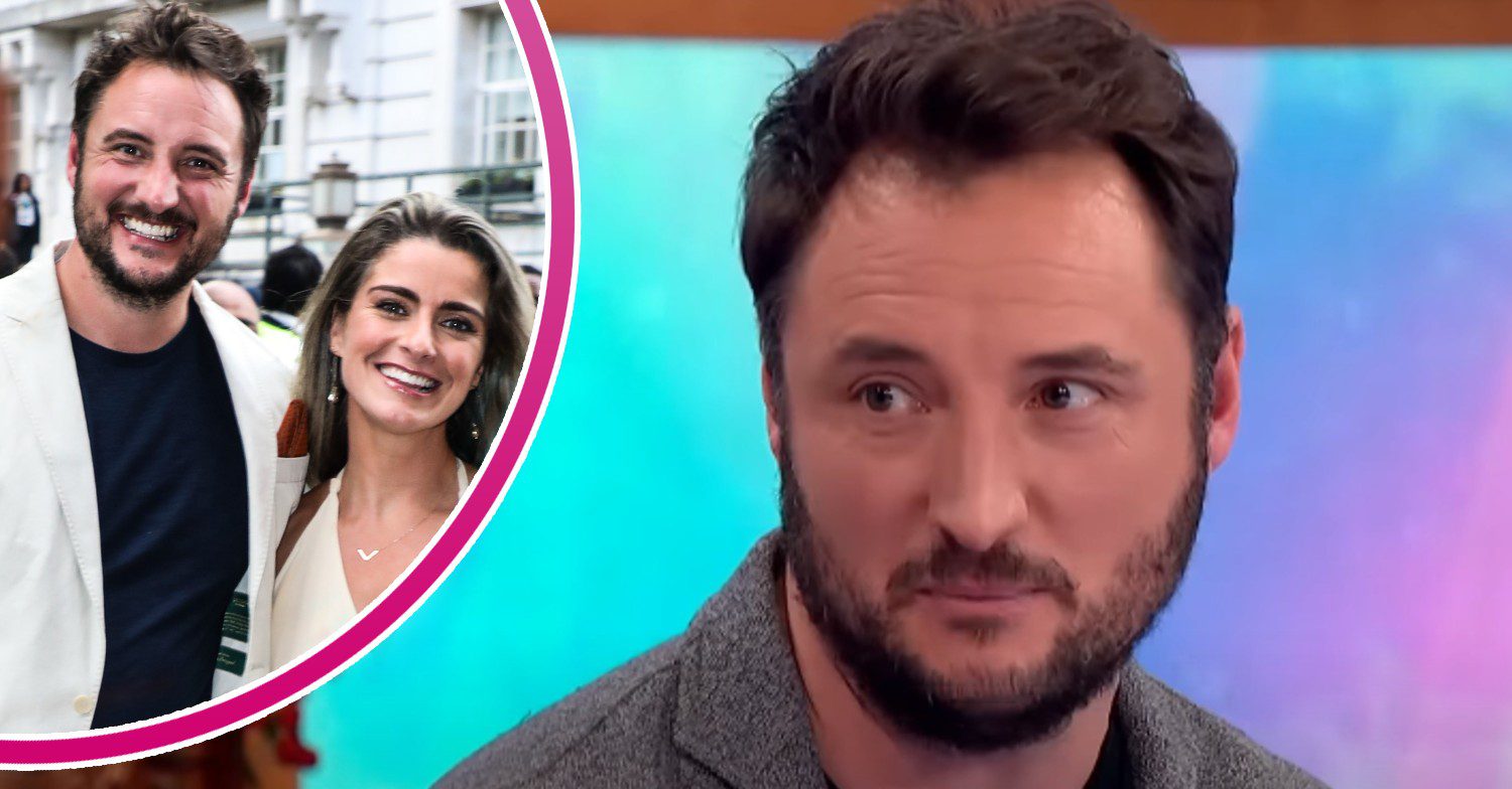 James Bye and wife at Soap Awards, and James on Loose Women