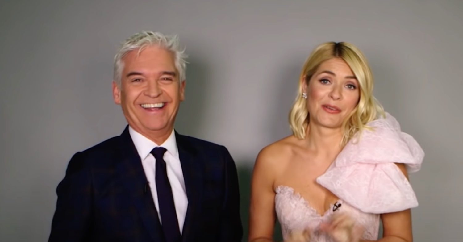Phillip Schofield and Holly Willoughby on Dancing On Ice