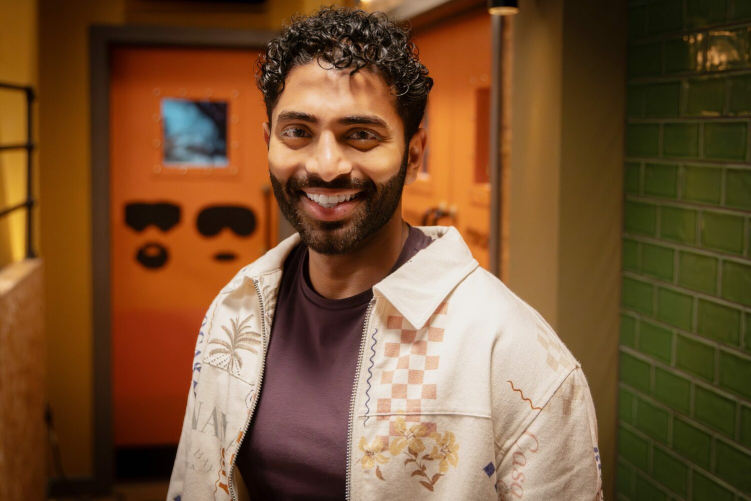 Cousin Suni Sharma smiles in promo shot for Emmerdale