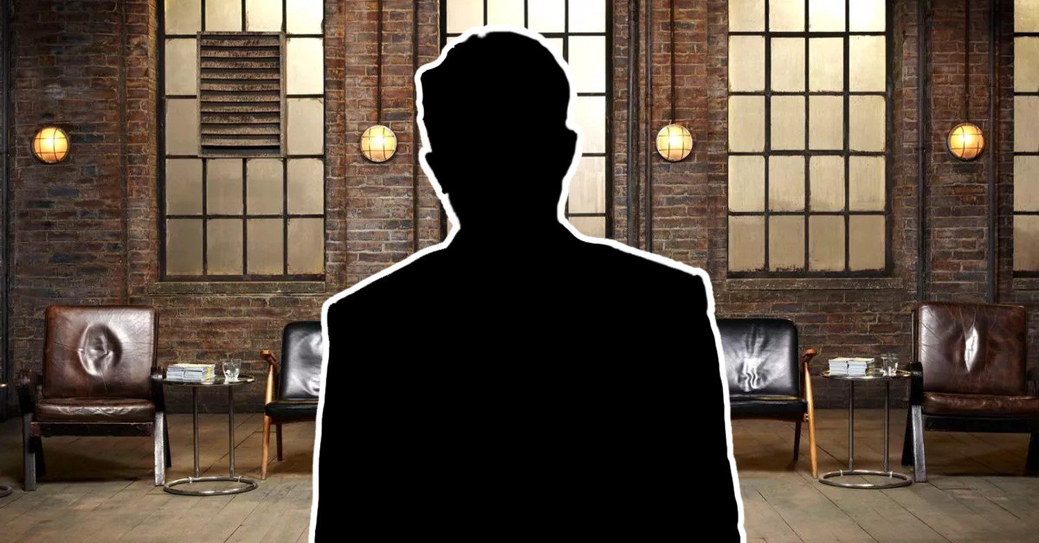 Silhouette in front of Dragons Den