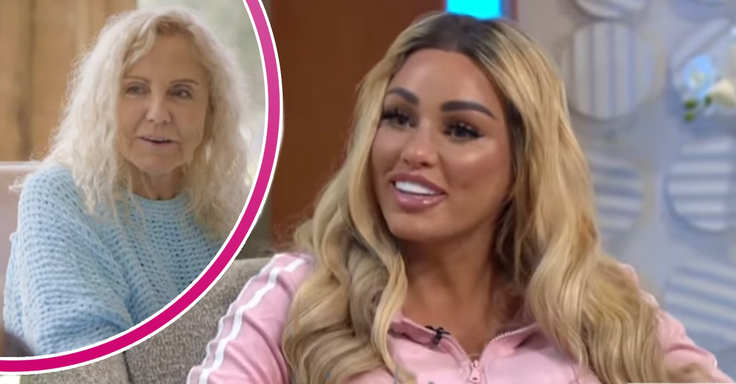 Katie and Amy Price smiling