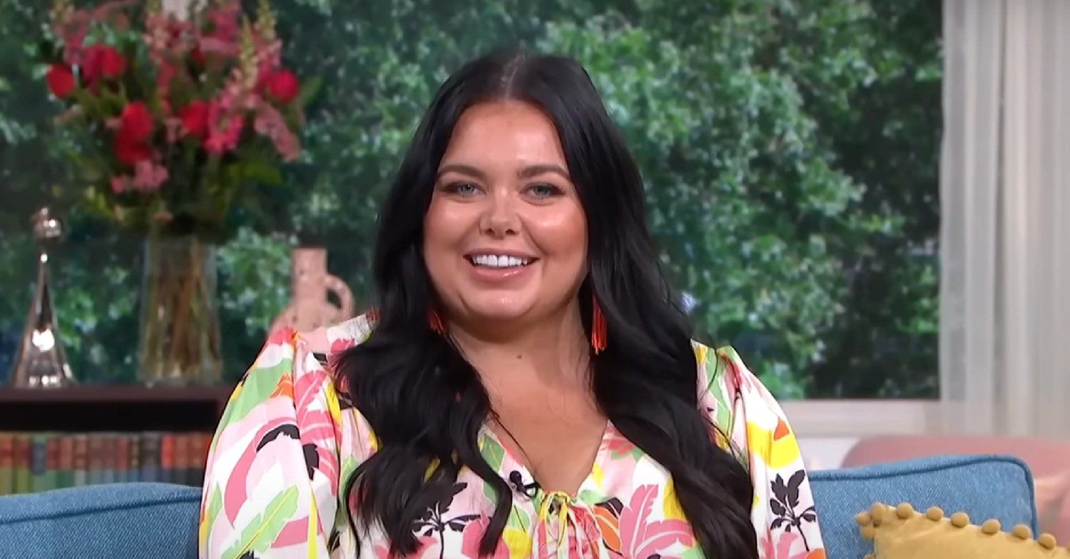Scarlett Moffatt smiling on This Morning