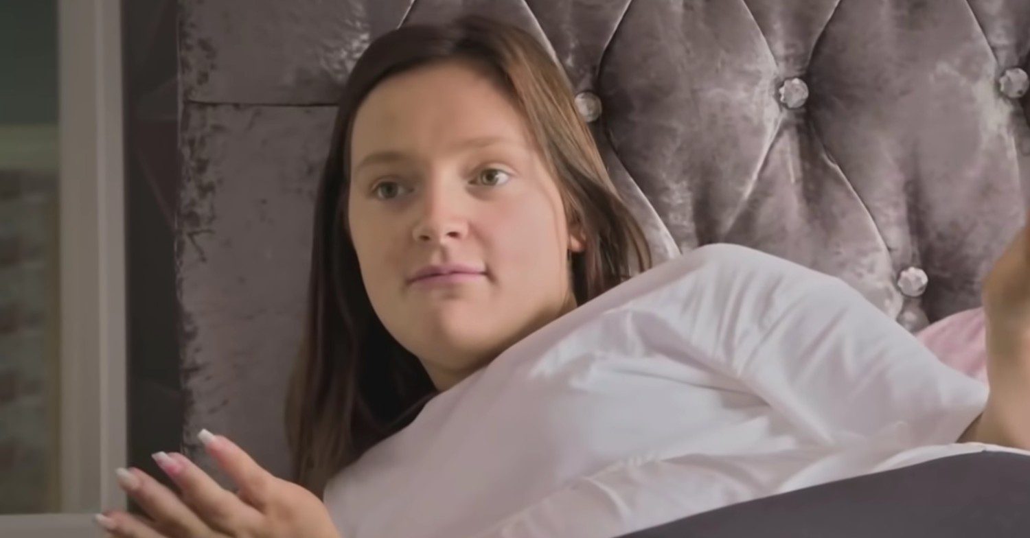 Millie Radford looking serious on 22 Kids and Counting