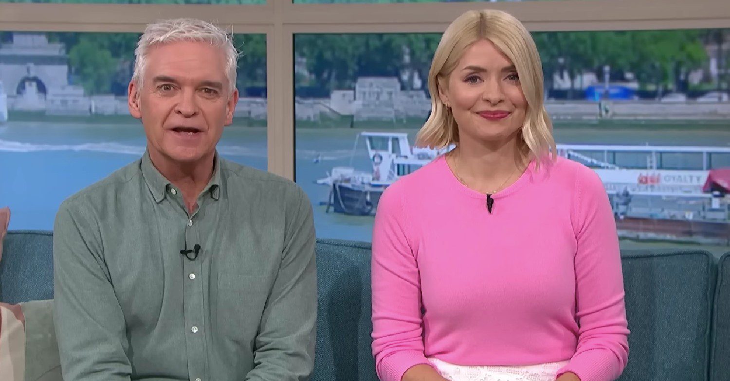 Phillip Schofield and Holly Willoughby on This Morning