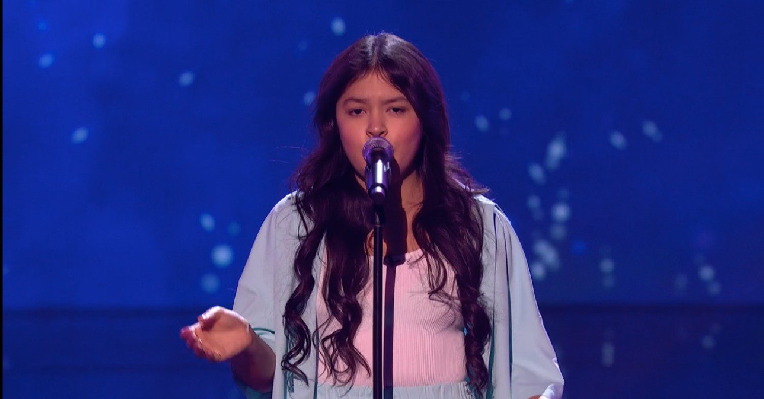 The Voice Kids star on the show