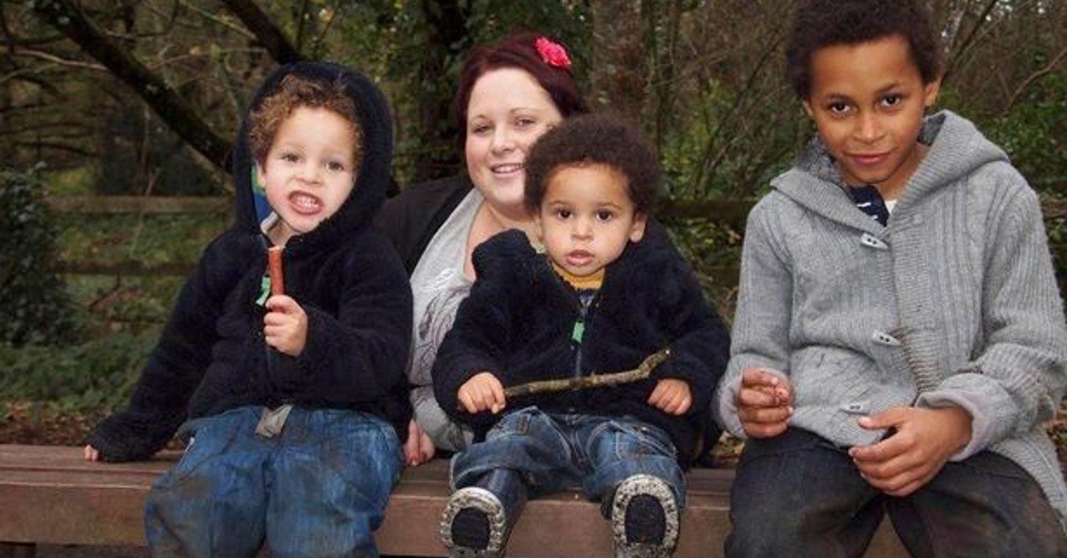 Carrie and her three sons