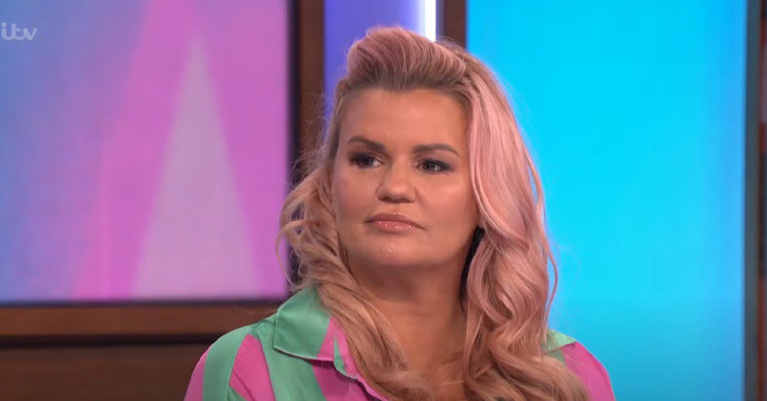 Kerry Katona appearing on Loose Women