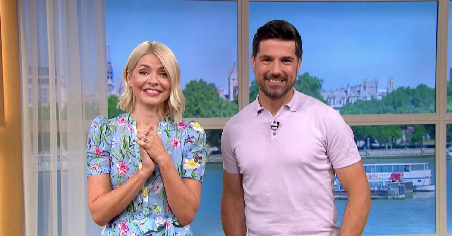 Holly Willoughby and Craig Doyle on This Morning today